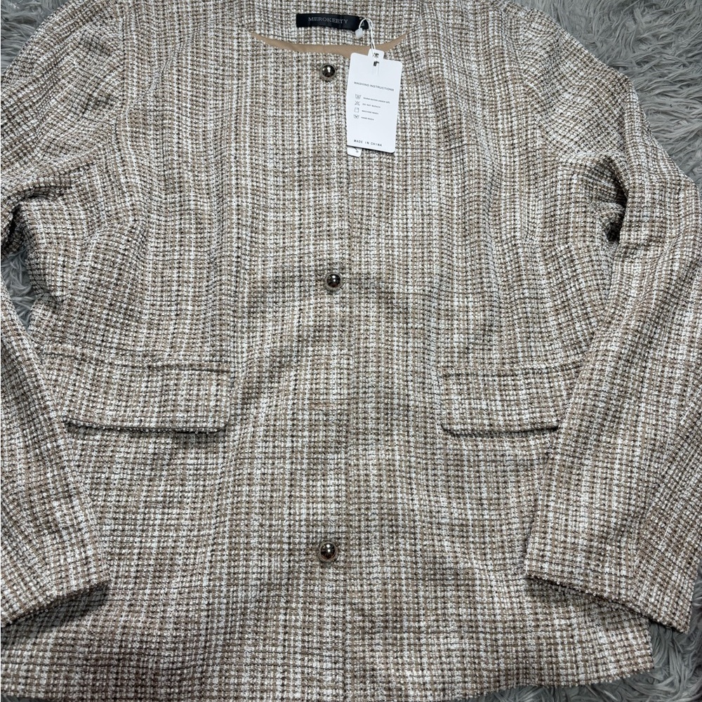 Women's Tan Blazer